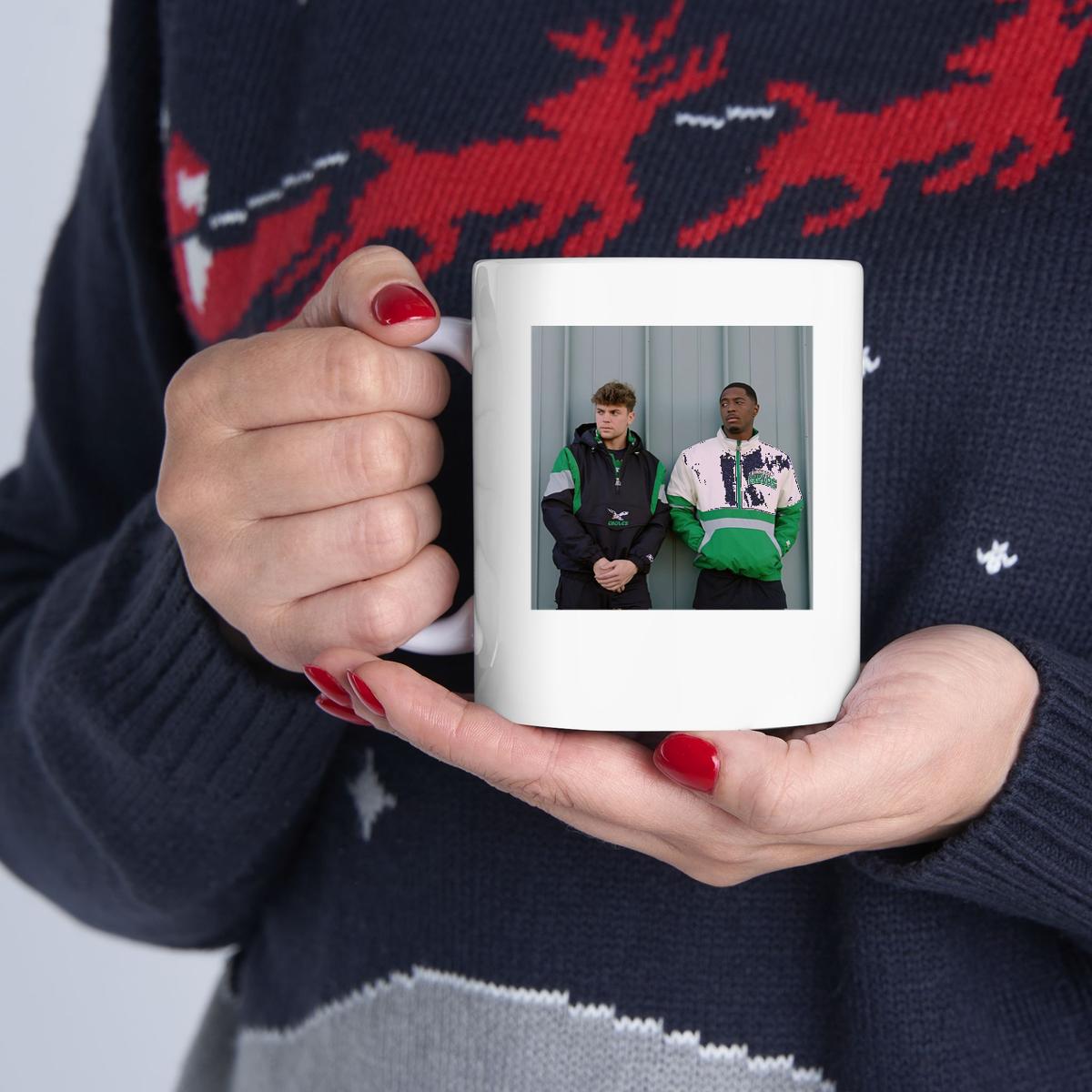 Philadelphia Eagles Quinyon Mitchell And Cooper Dejean Shirt Mug