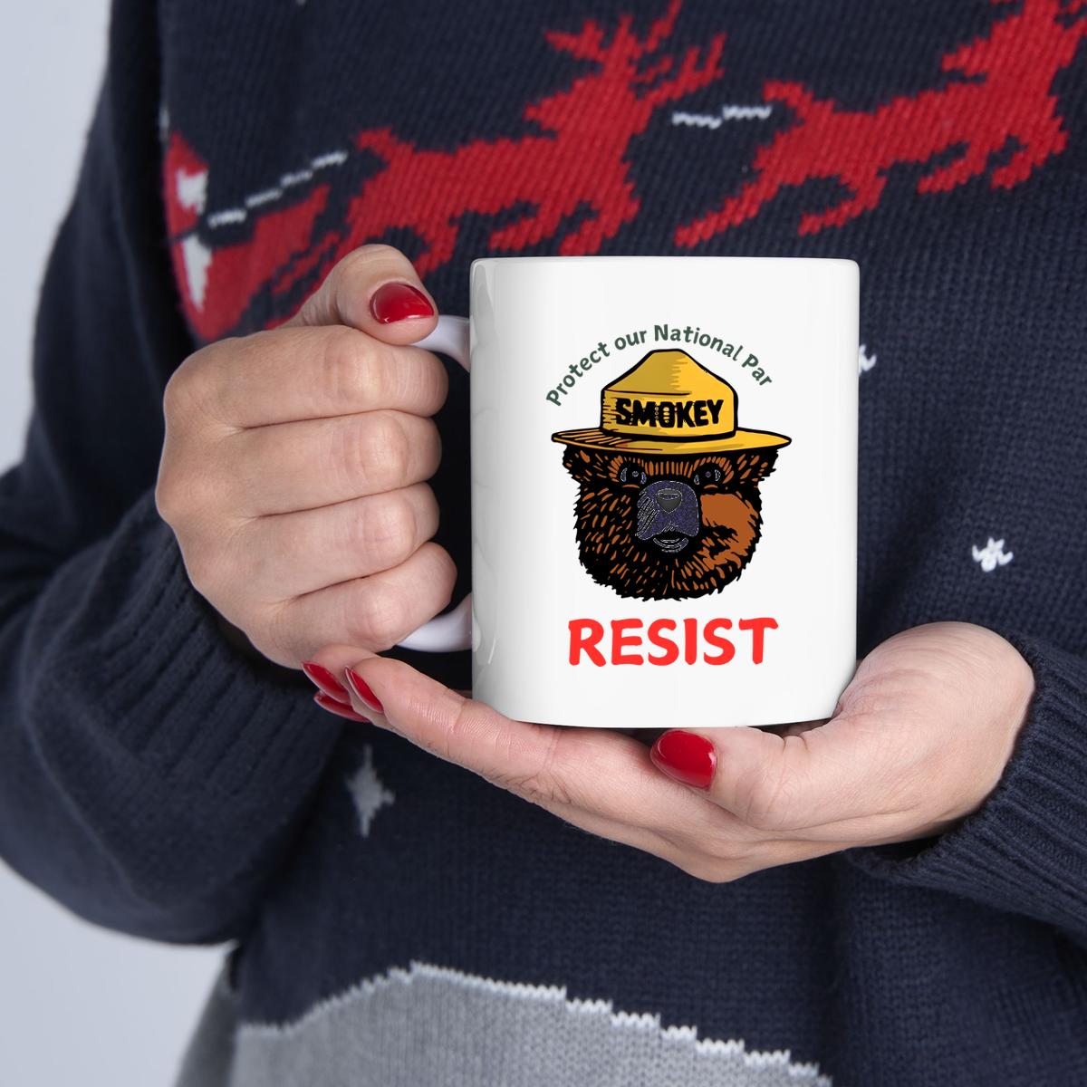 Protect Our National Parks Bear Resist Shirt Mug