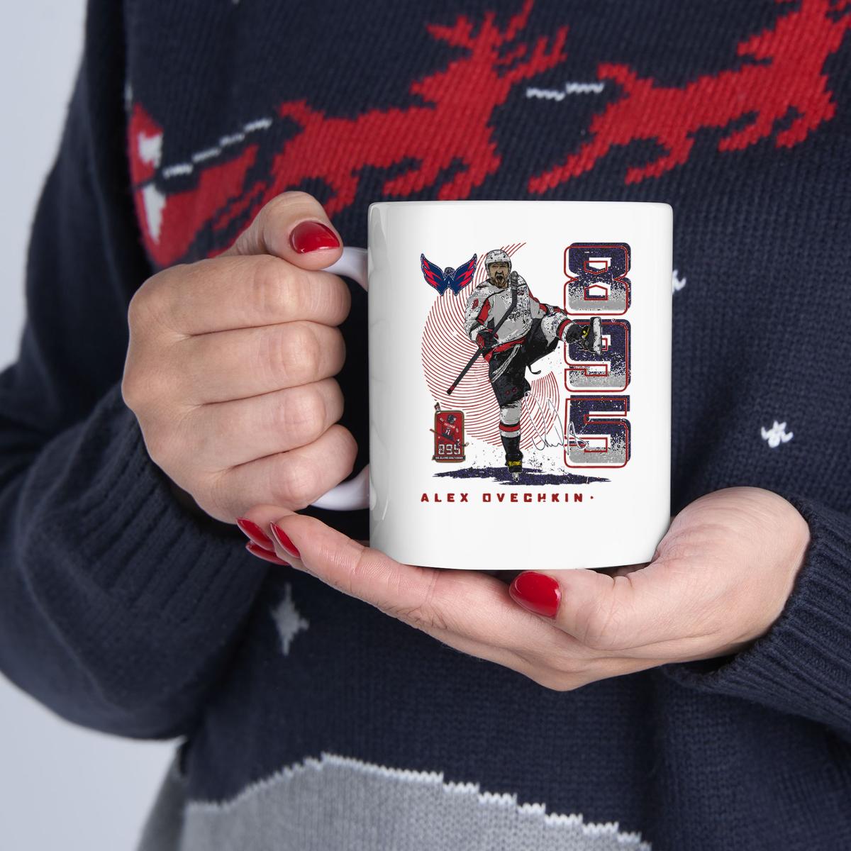 Ovechkin Goals: Get Your Vertical Signature Mug Today!