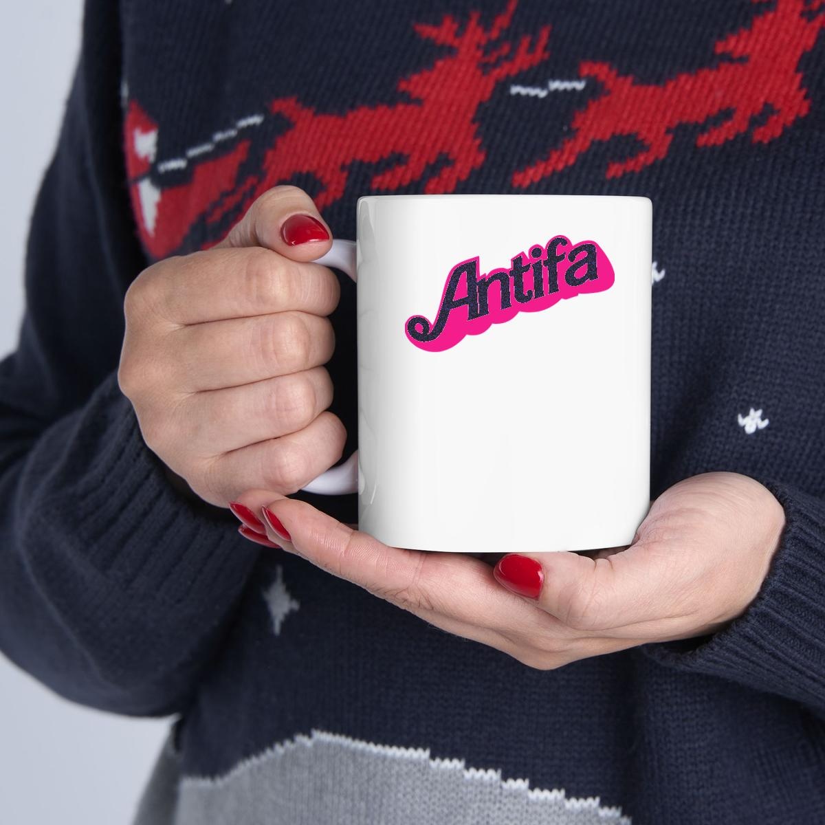 Barbie Antifa Tee  Mug