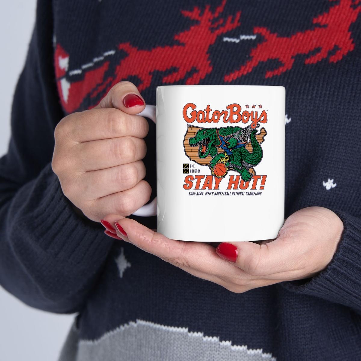 Florida Gators Gator Boys Stay Hot Champions Mug