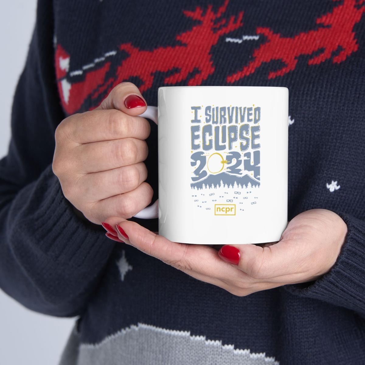 I Survived Eclipse 2024 Mug