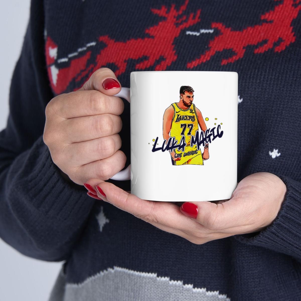 Luka Doncic Lakers Los Angeles Basketball Luka Magic Mug