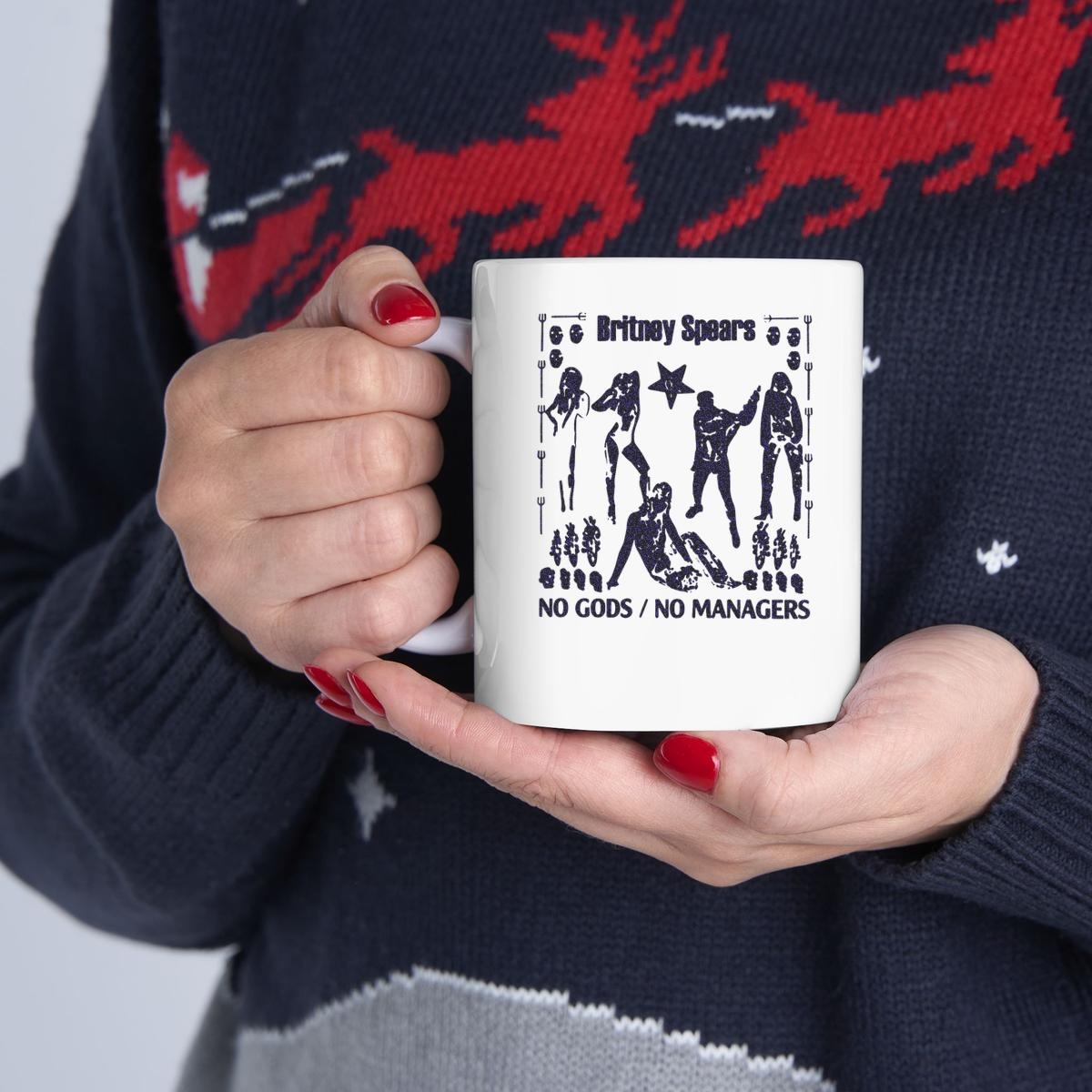 Britney Spears No Gods No Managers Mug