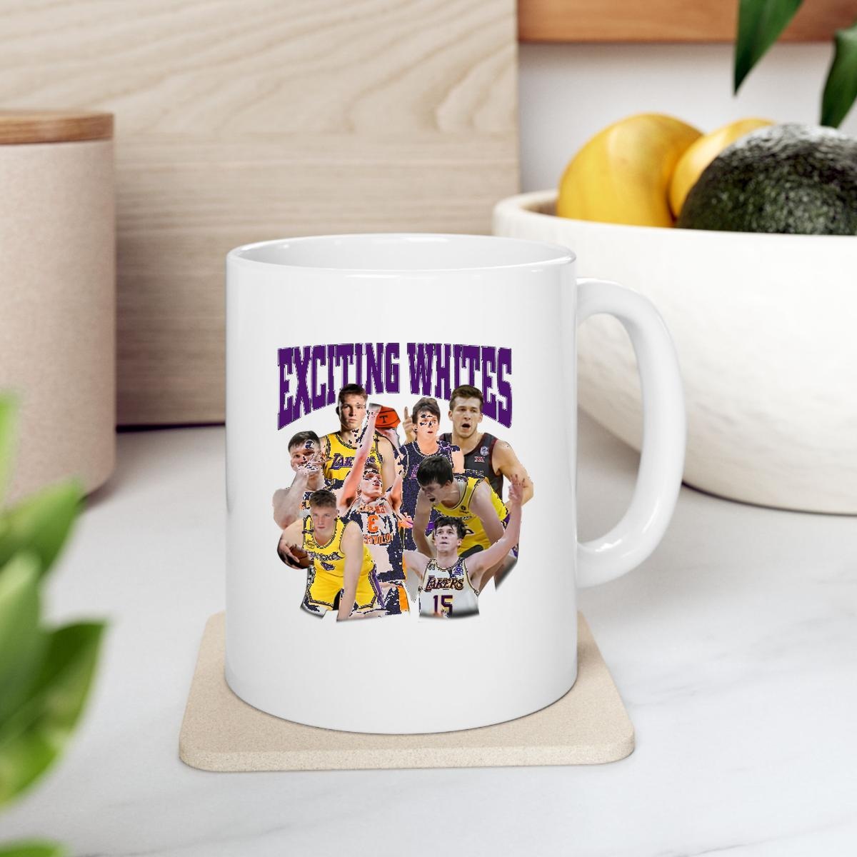 Dalton Knecht Austin Reaves Exciting Whites La Lakers Mug 2
