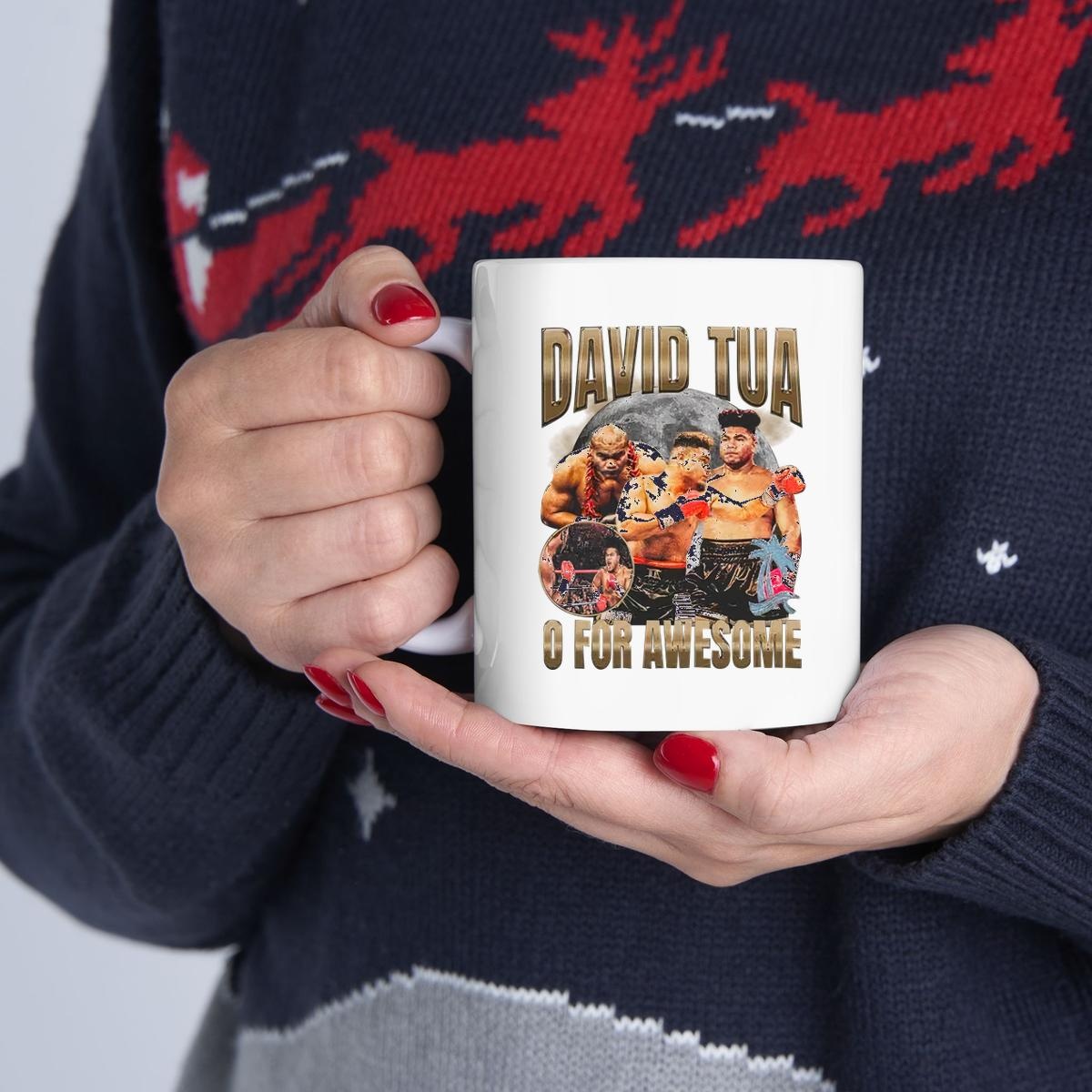 David Tua 0 For Awesome Mug