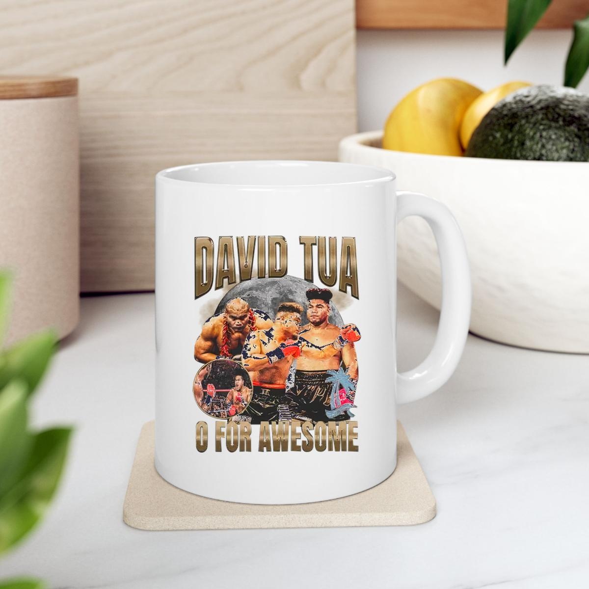 David Tua 0 For Awesome Mug 2
