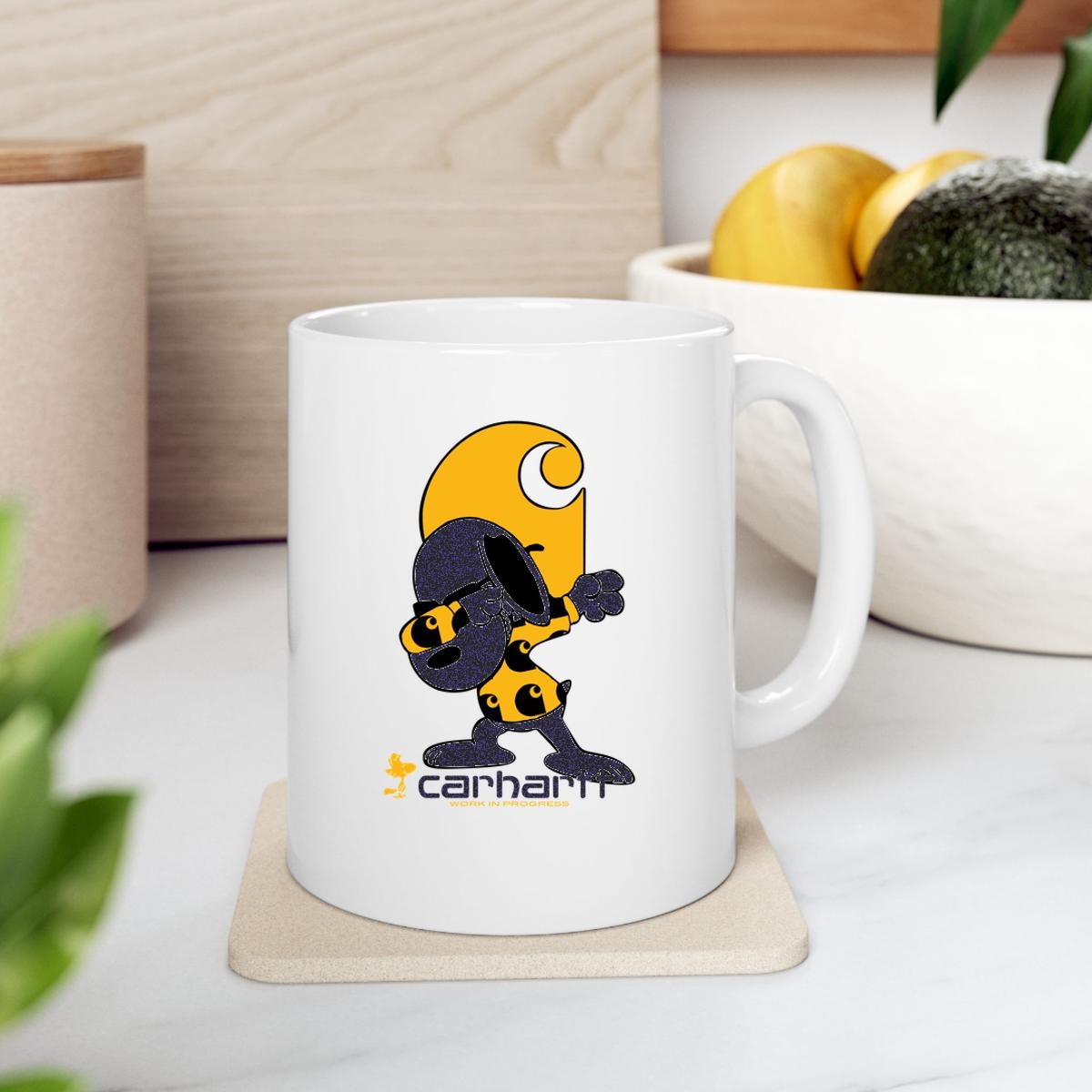 Snoopy Dabbing Carhartt Work In Progress Mug 2