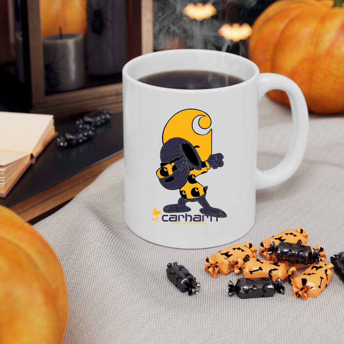 Snoopy Dabbing Carhartt Work In Progress Mug 3