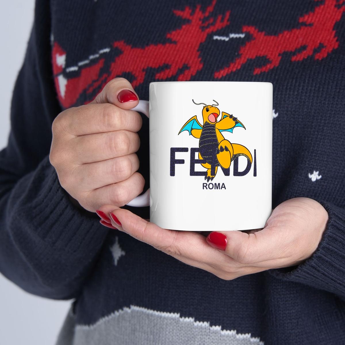 Dragonite Fendi Roma Palazzo Mug