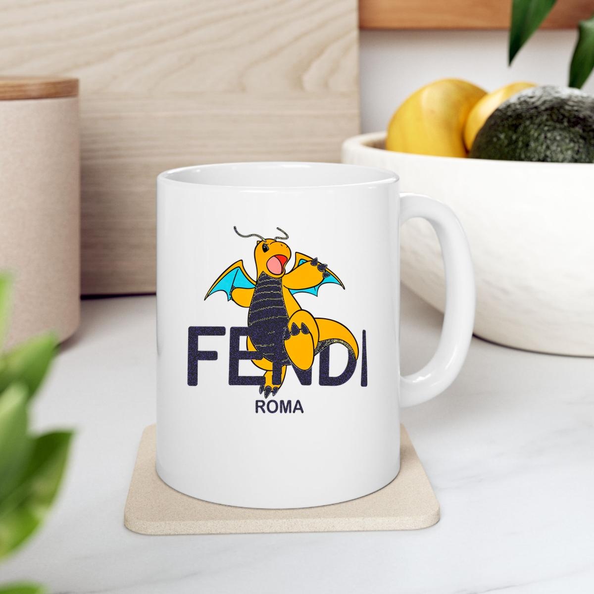 Dragonite Fendi Roma Palazzo Mug 2