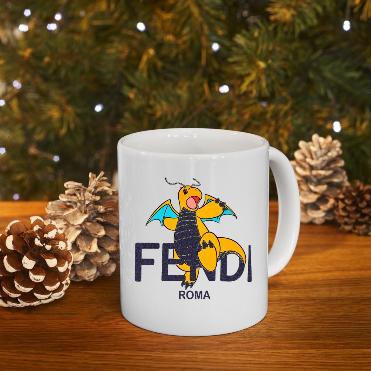 Dragonite Fendi Roma Palazzo Mug 4