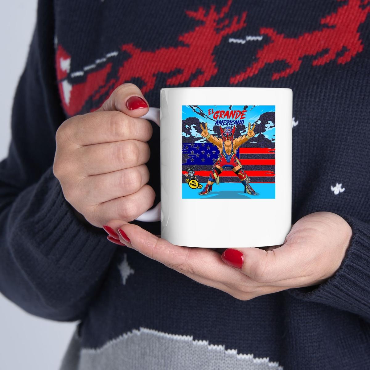 El Grande Americano Cartoon Mug 1