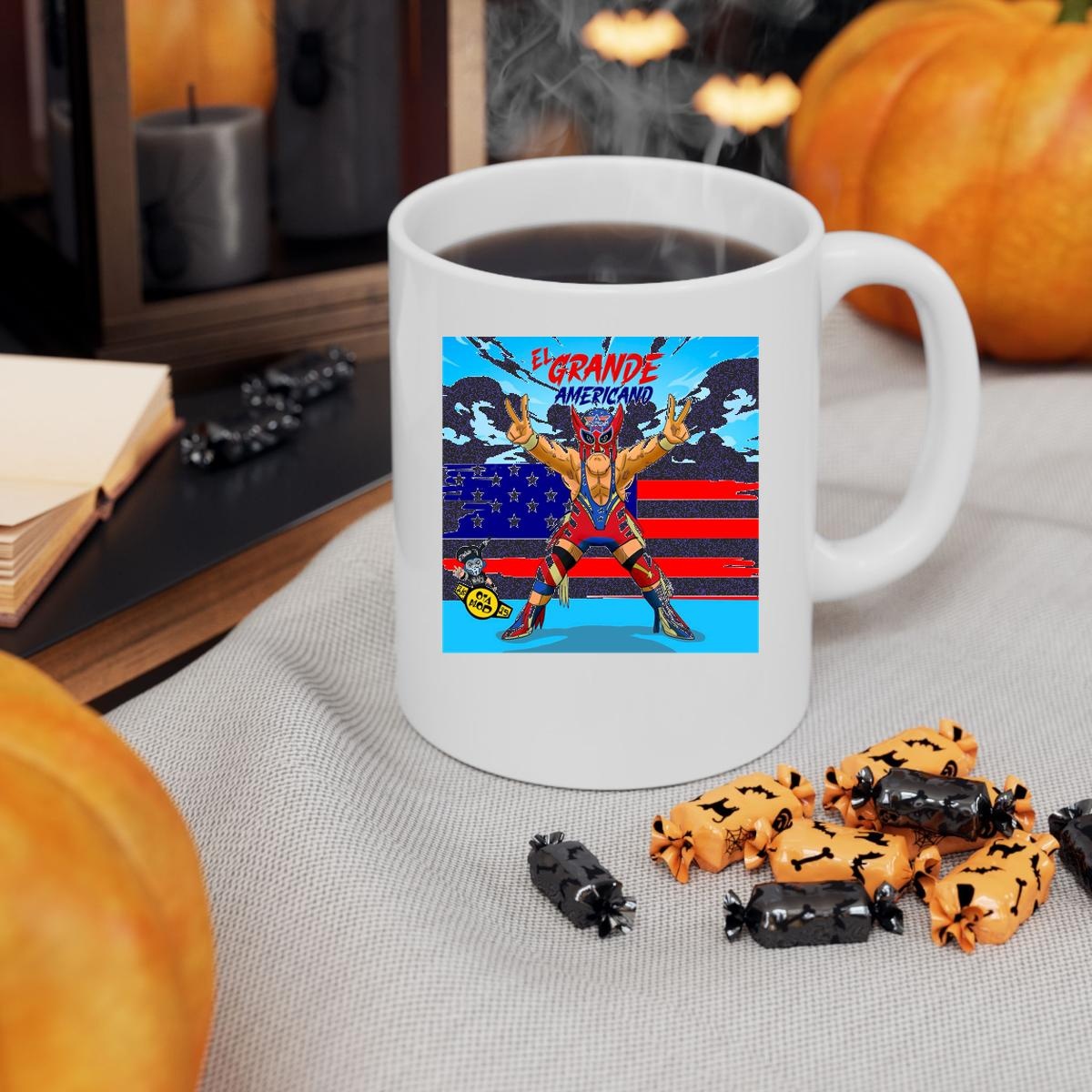 El Grande Americano Cartoon Mug 3