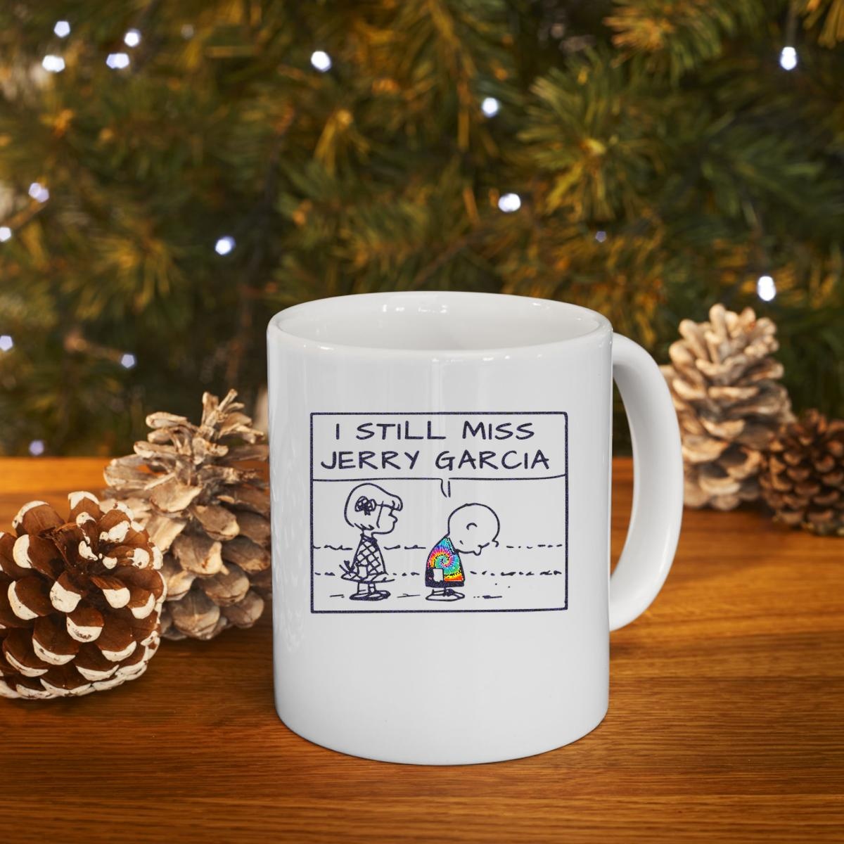 Snoppy I Still Miss Jerry Garcia Tie Dye Mug 4