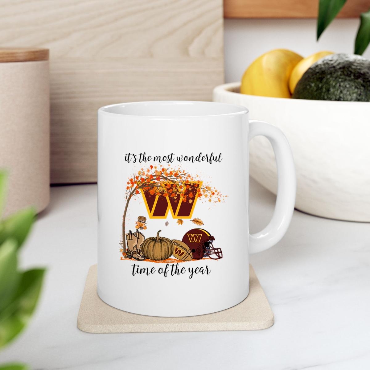 Washington Commanders Halloween Its The Most Wonderful Time Of The Year Mug 2