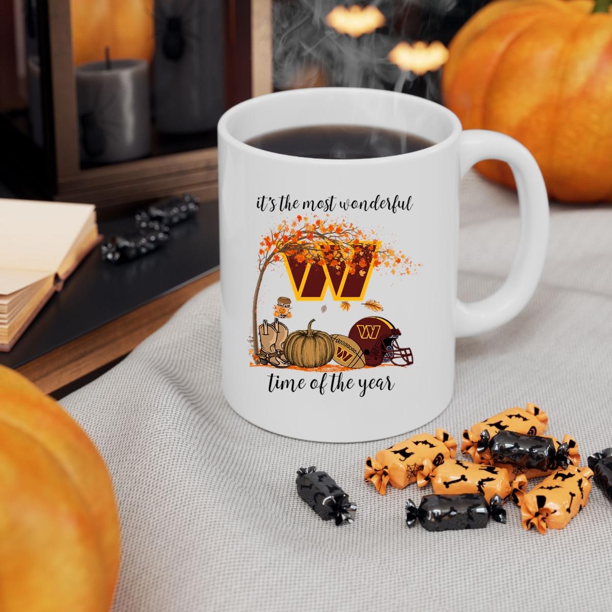 Washington Commanders Halloween Its The Most Wonderful Time Of The Year Mug 3