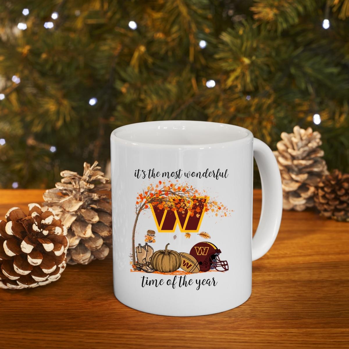 Washington Commanders Halloween Its The Most Wonderful Time Of The Year Mug 4