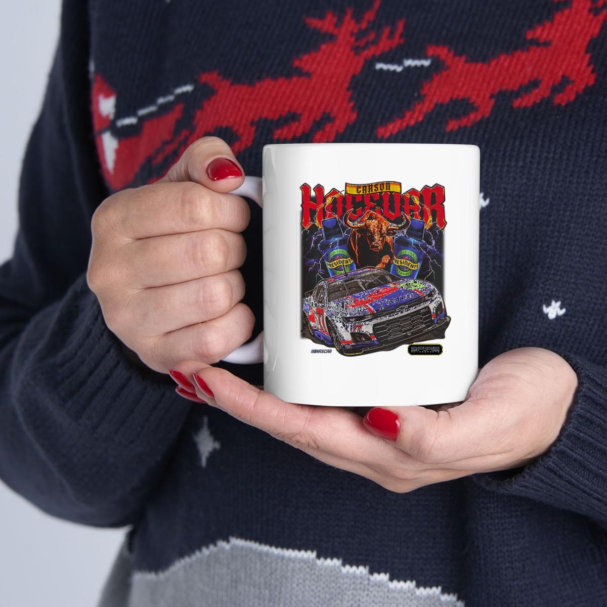 Carson Hocevar E2 Apparel Chilis Car Mug
