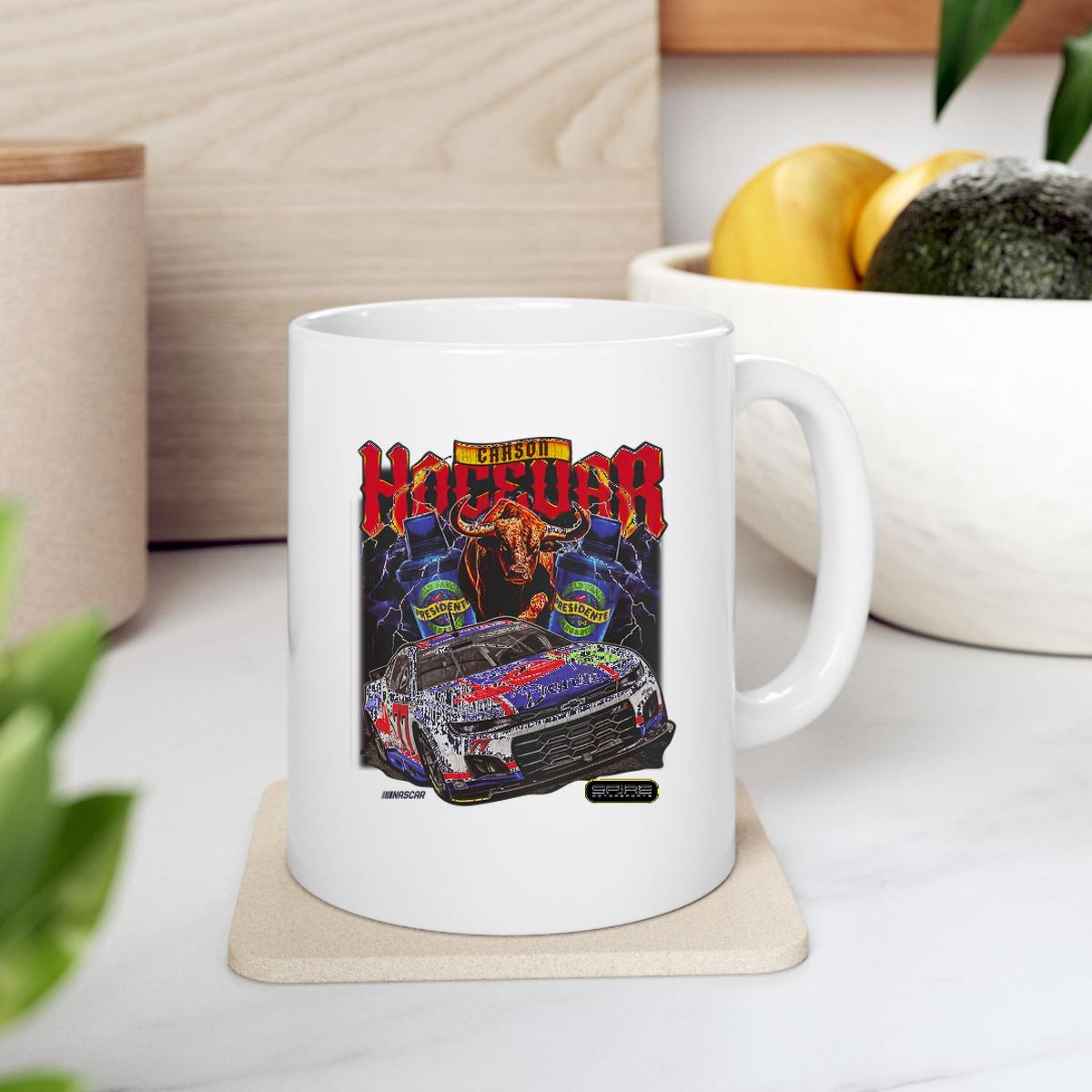 Carson Hocevar E2 Apparel Chilis Car Mug 2
