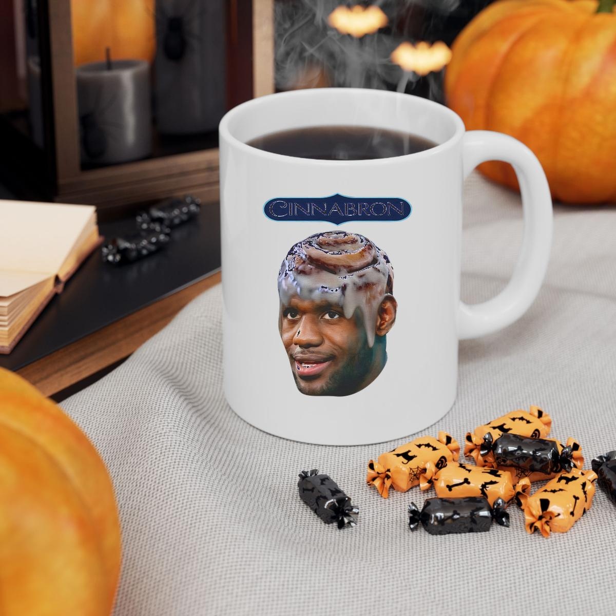 Cinnabron Lebron James Meme Mug 3