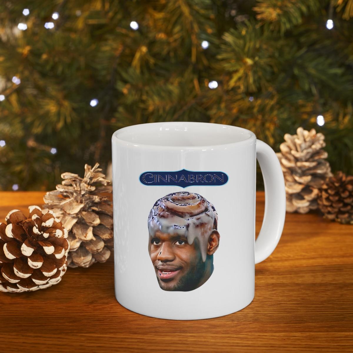 Cinnabron Lebron James Meme Mug 4