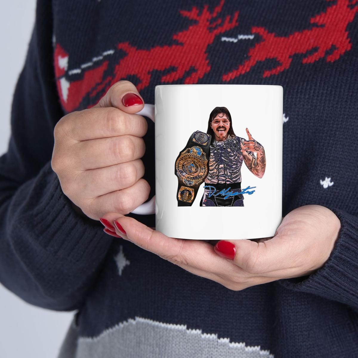 Dominik Mysterio Wwe Wwe Intercontinental Championship Signature Mug