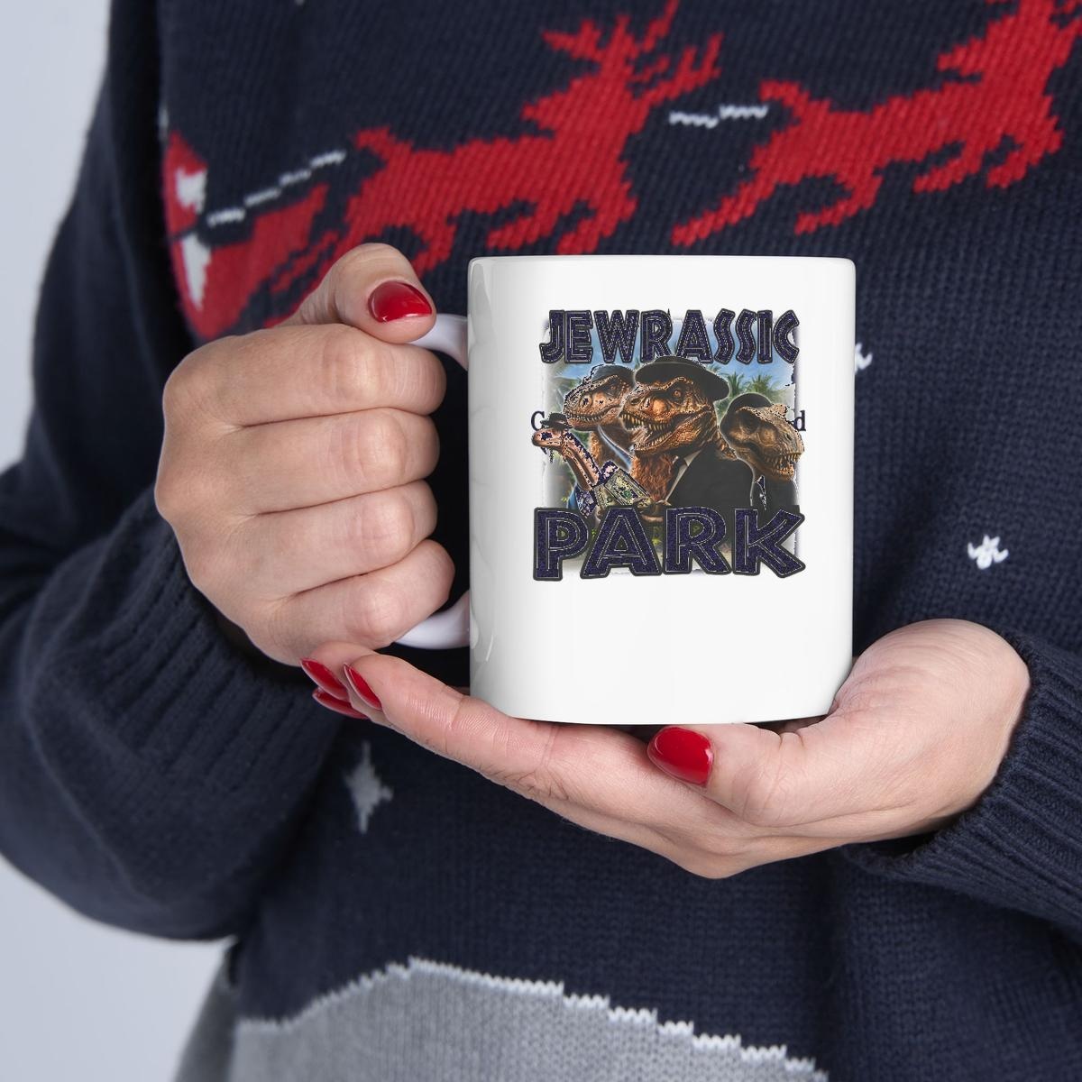 Jurassic Park Jewrassic Park Mug