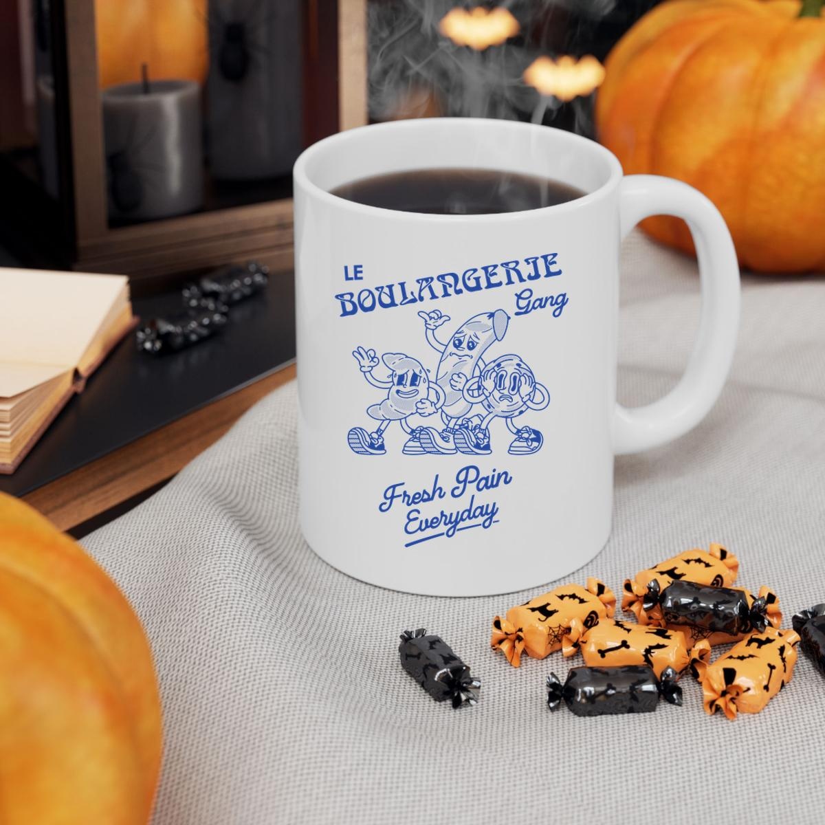Le Boulangerie Gang Fresh Pain Everyday Art Mug 3
