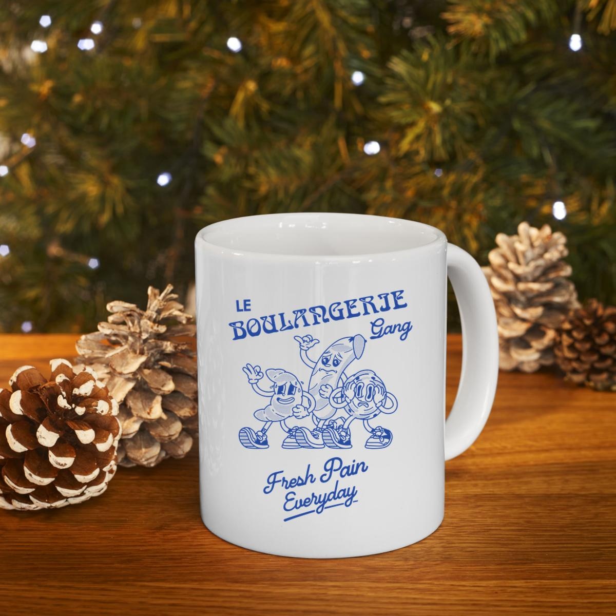 Le Boulangerie Gang Fresh Pain Everyday Art Mug 4