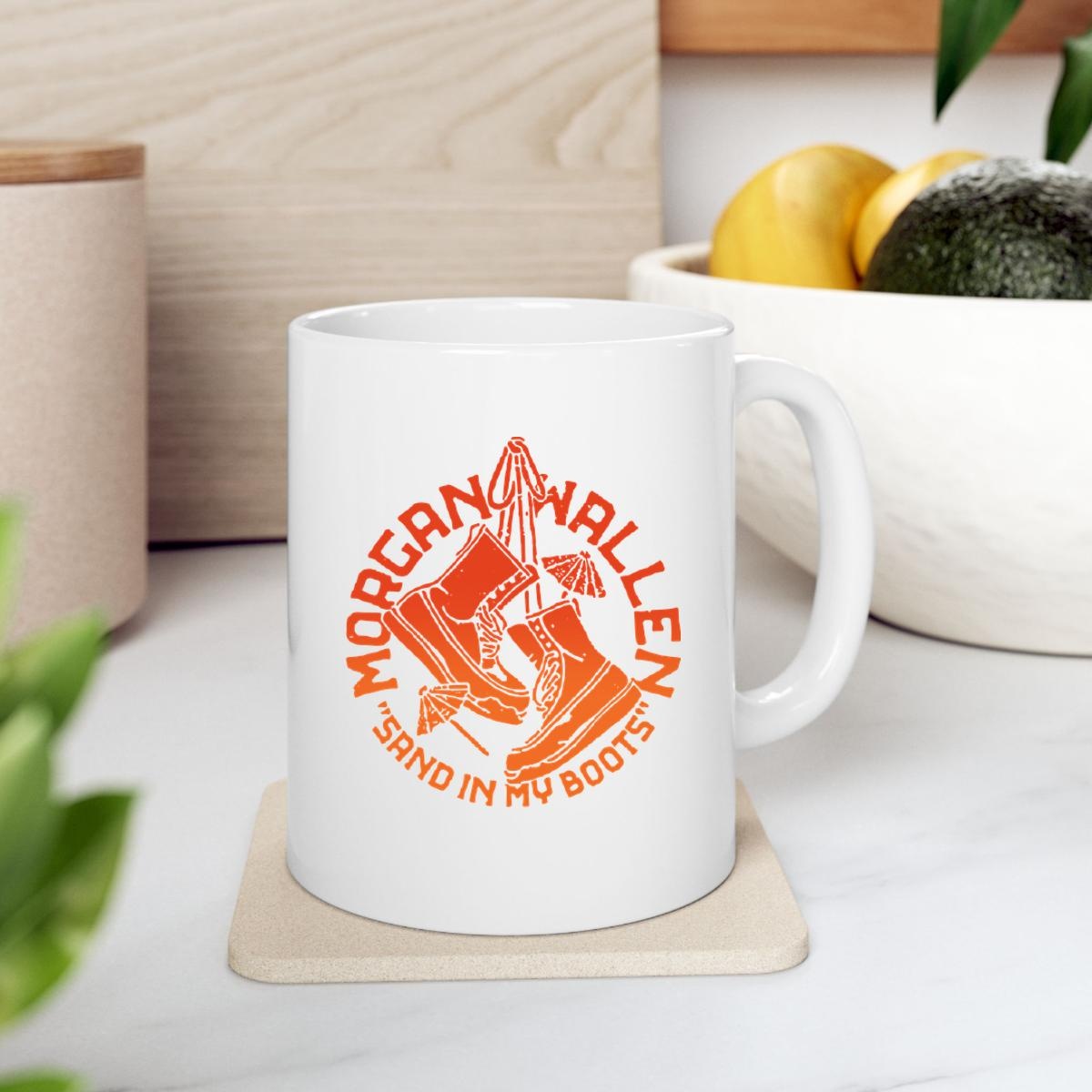 Morgan Wallen White Sand In My Boots Mug 2