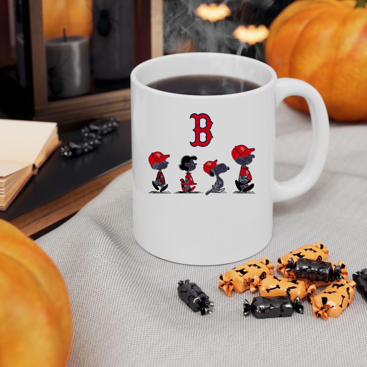 Peanuts Characters Boston Red Sox Mug 3