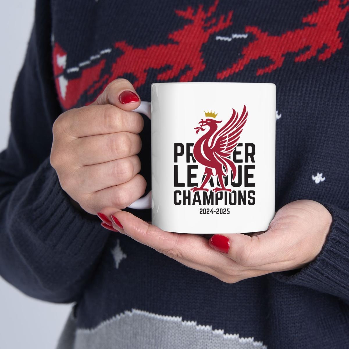 Premier League Champions Liverpool Fc 2025 Mug