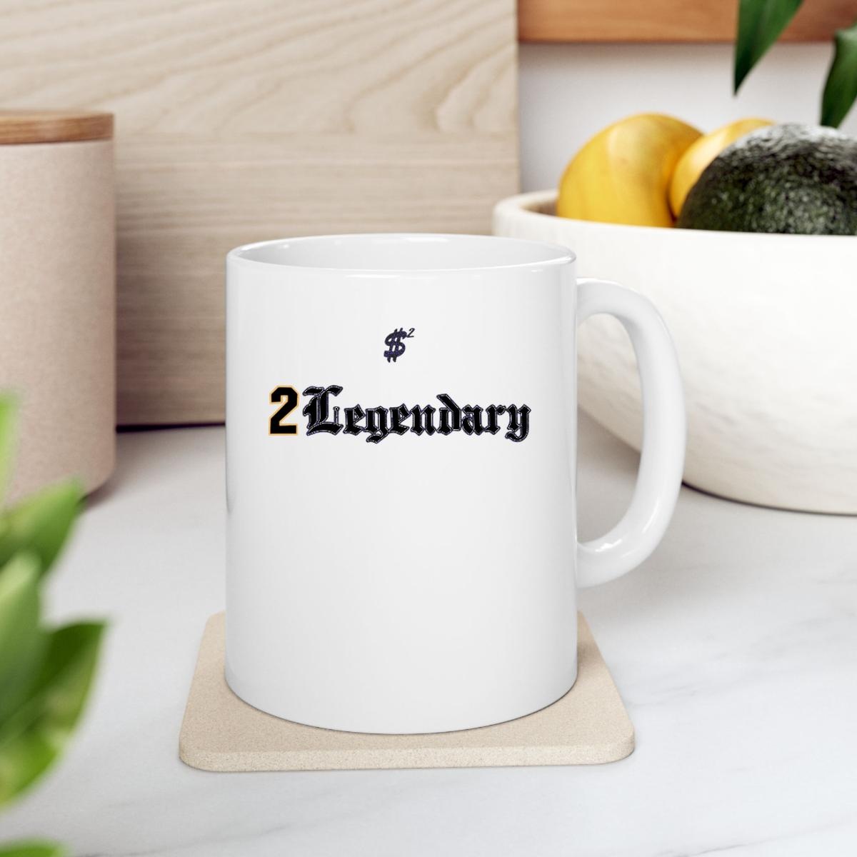 2Legendary Sketch Logo Mug 2