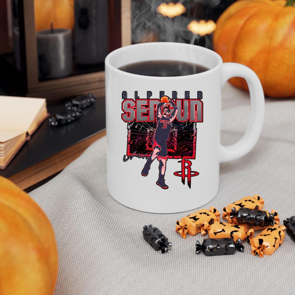Alperen Sengun Houston Rockets Shattered Signature Mug 3