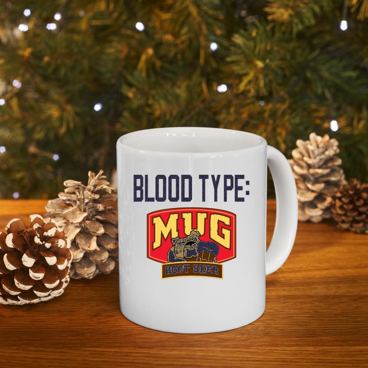 Blood Type Mug Root Beer Mug 4