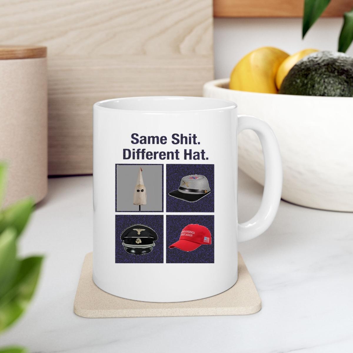 Same Shit Different Hats Mug 2