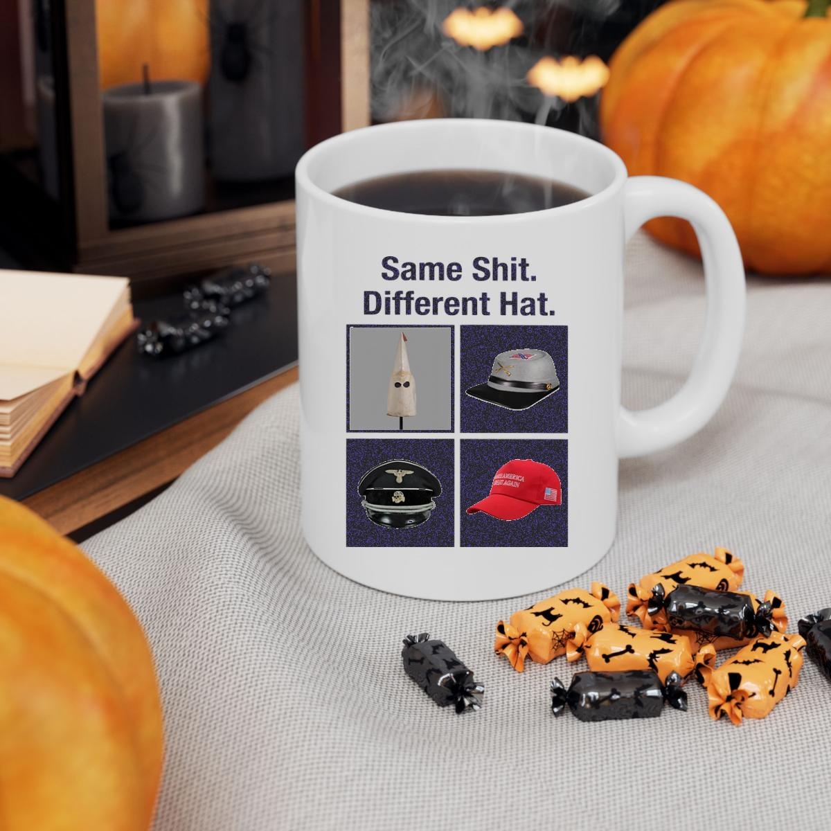 Same Shit Different Hats Mug 3