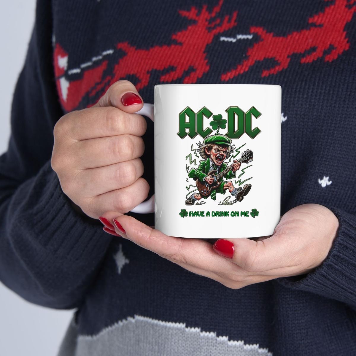 Acdc Have A Drink On Me St. Patricks Day Mug