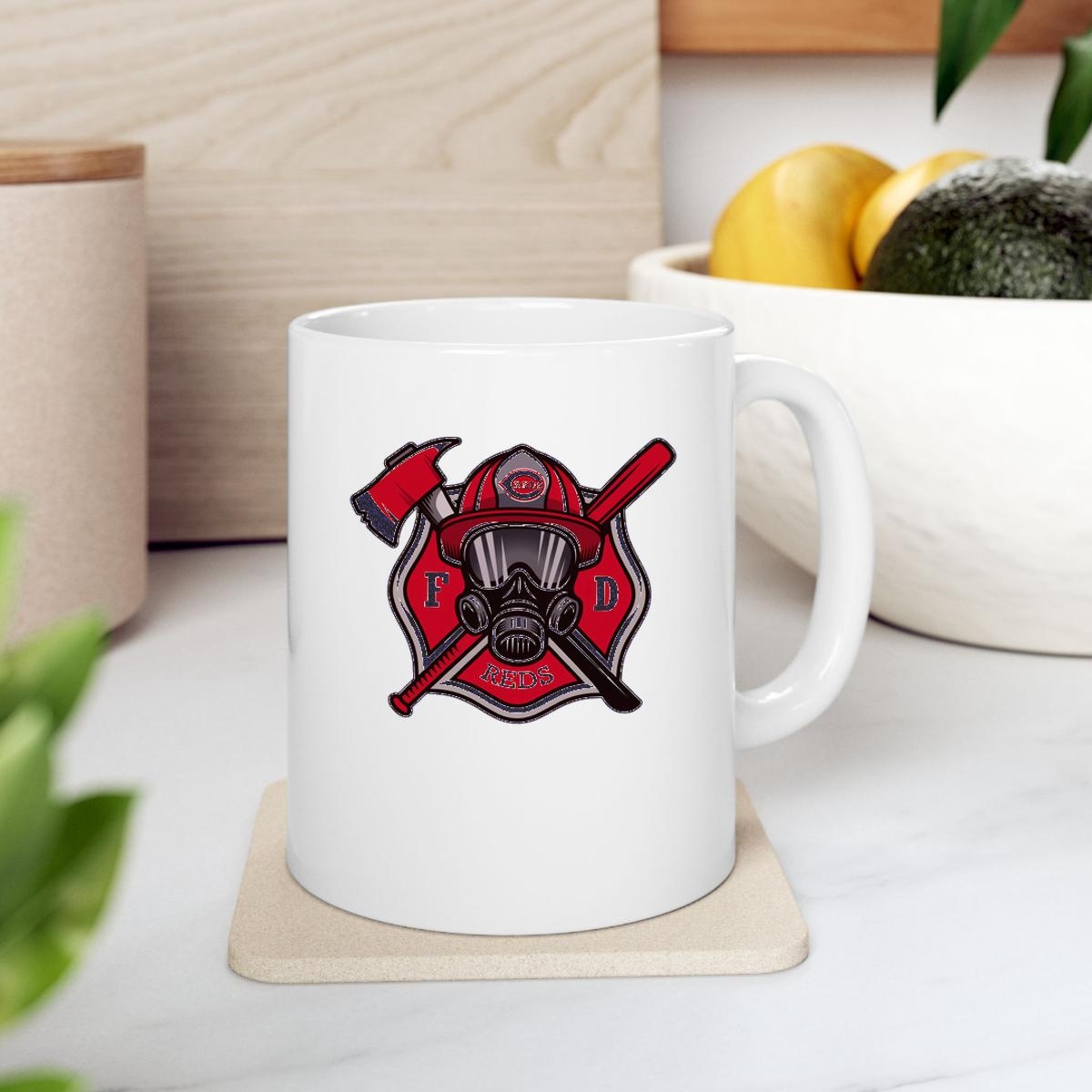 Cincinnati Reds Fire Department Mug 2
