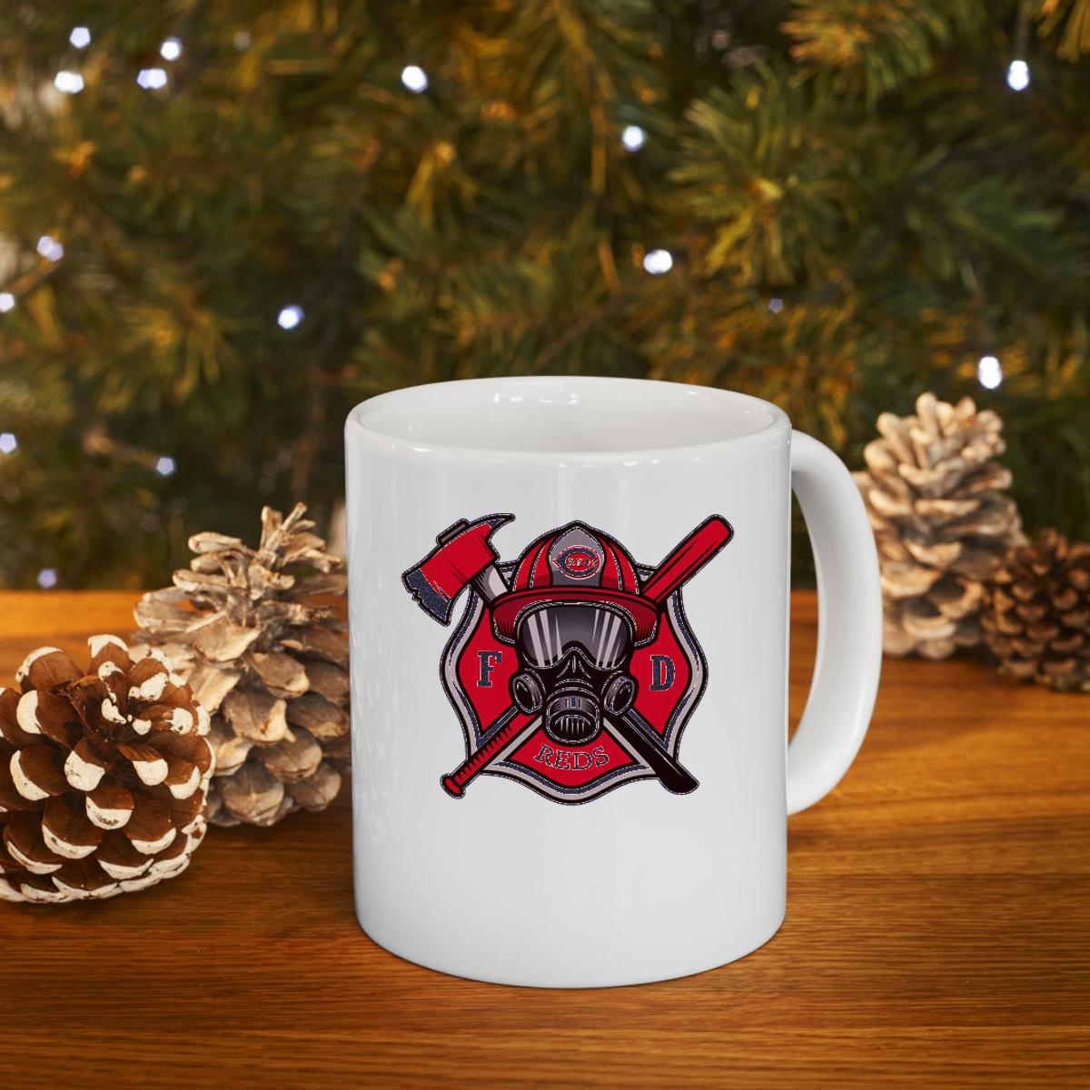 Cincinnati Reds Fire Department Mug 4