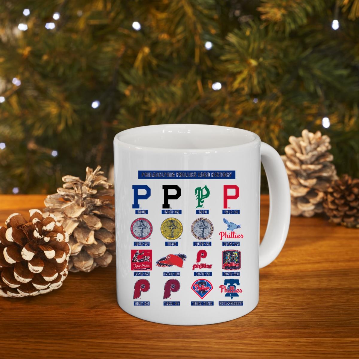 Philadelphia Phillies History Of Team Logos Mug 4