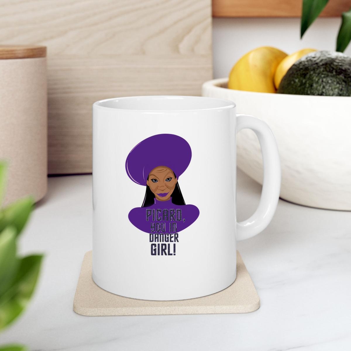 Picard You In Danger Girl Mug 2