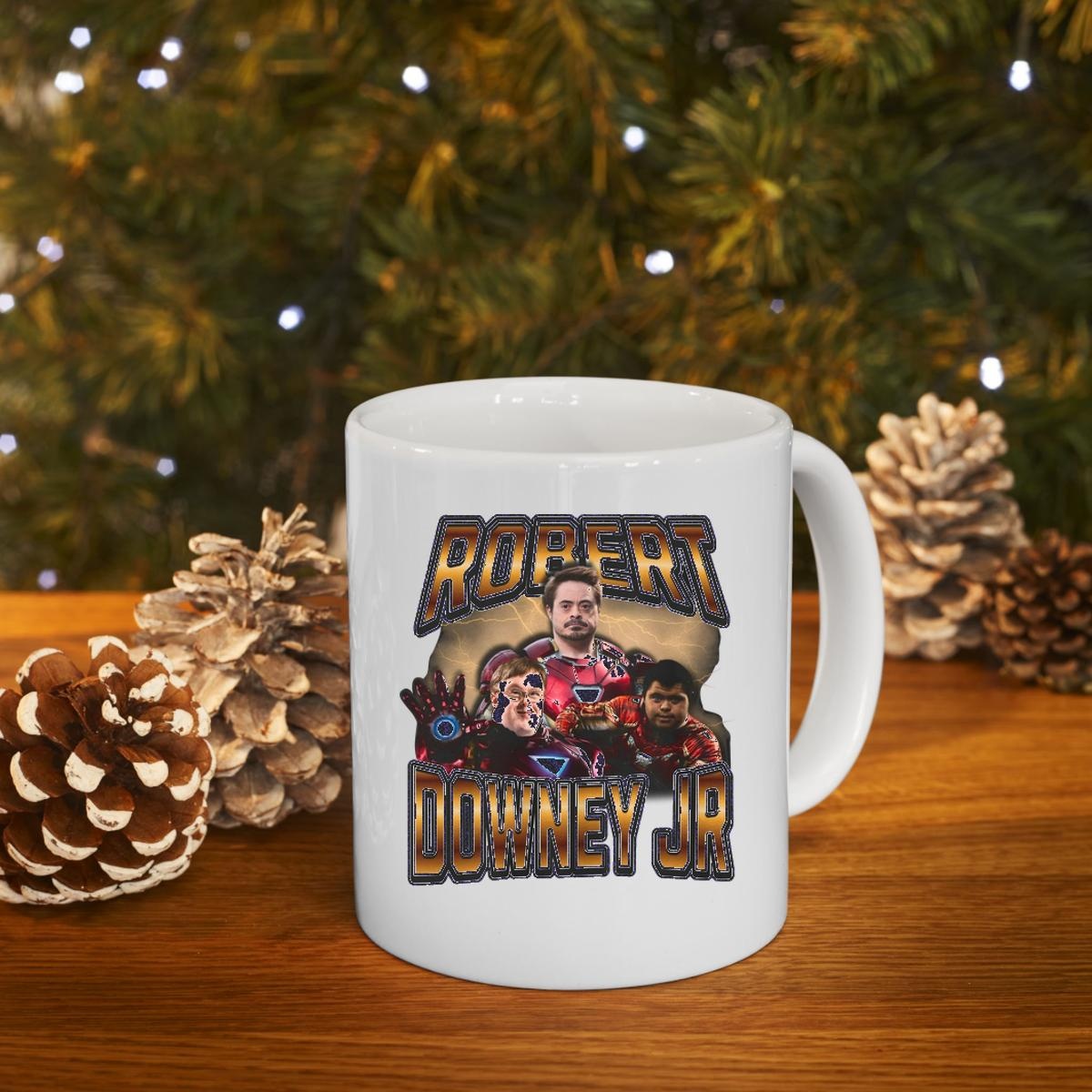 Robert Downey Jr Iron Man Down Syndrome Mug 4