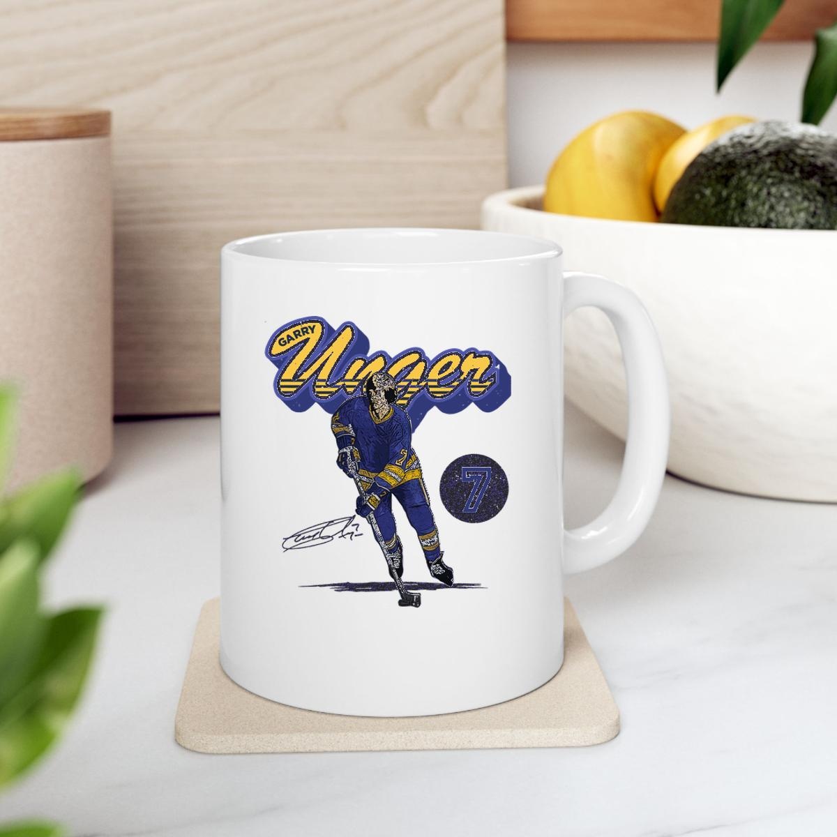 St. Louis Blues Garry Unger Signature Mug 2