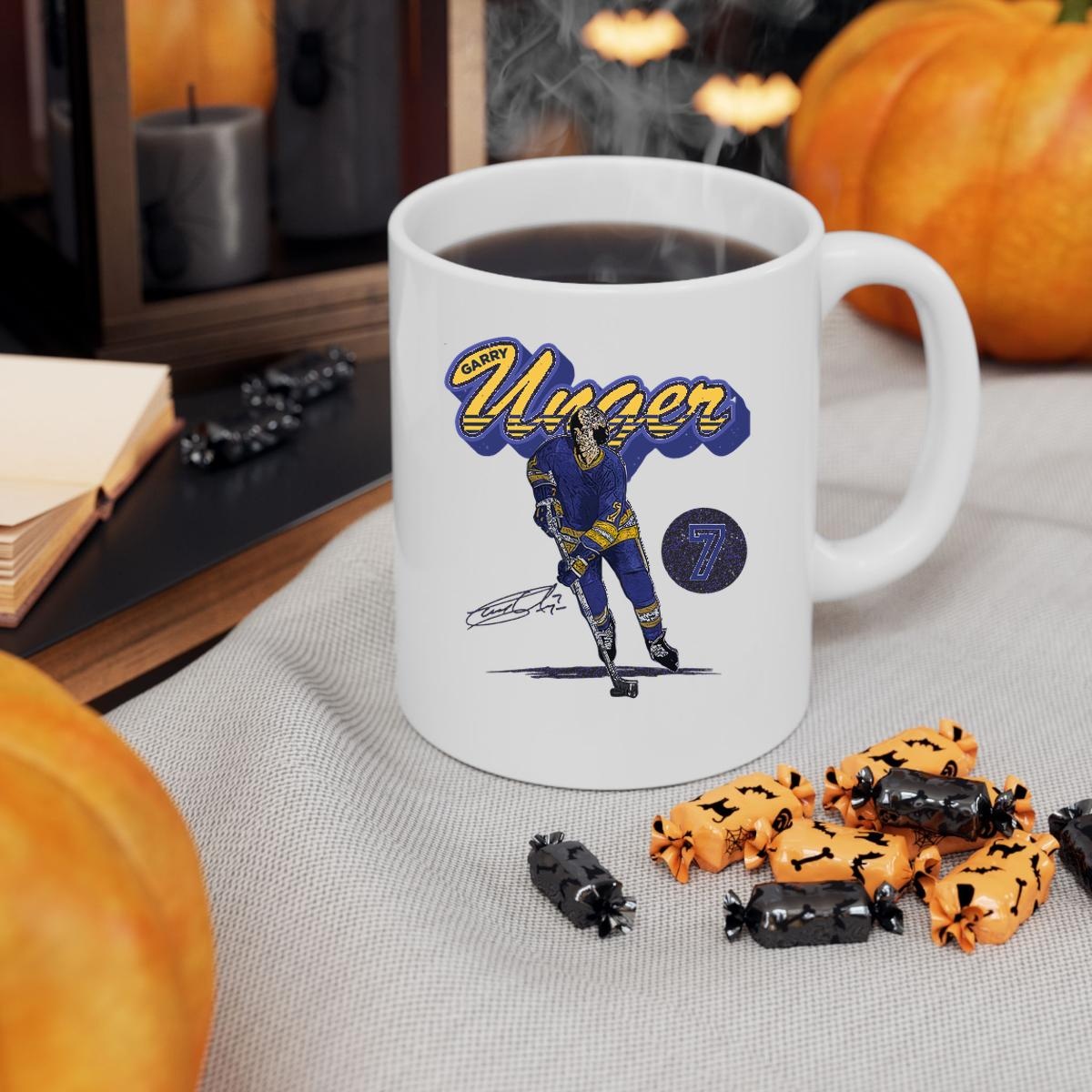 St. Louis Blues Garry Unger Signature Mug 3