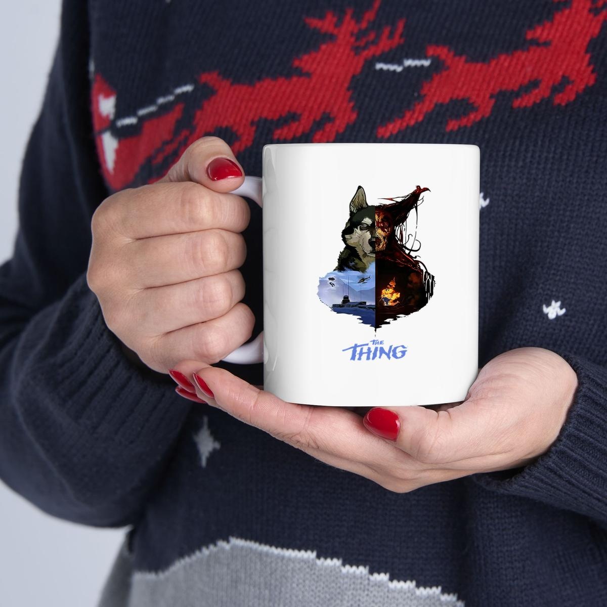 The Thing 1982 Horror Scary Movie Halloween Dog Mug