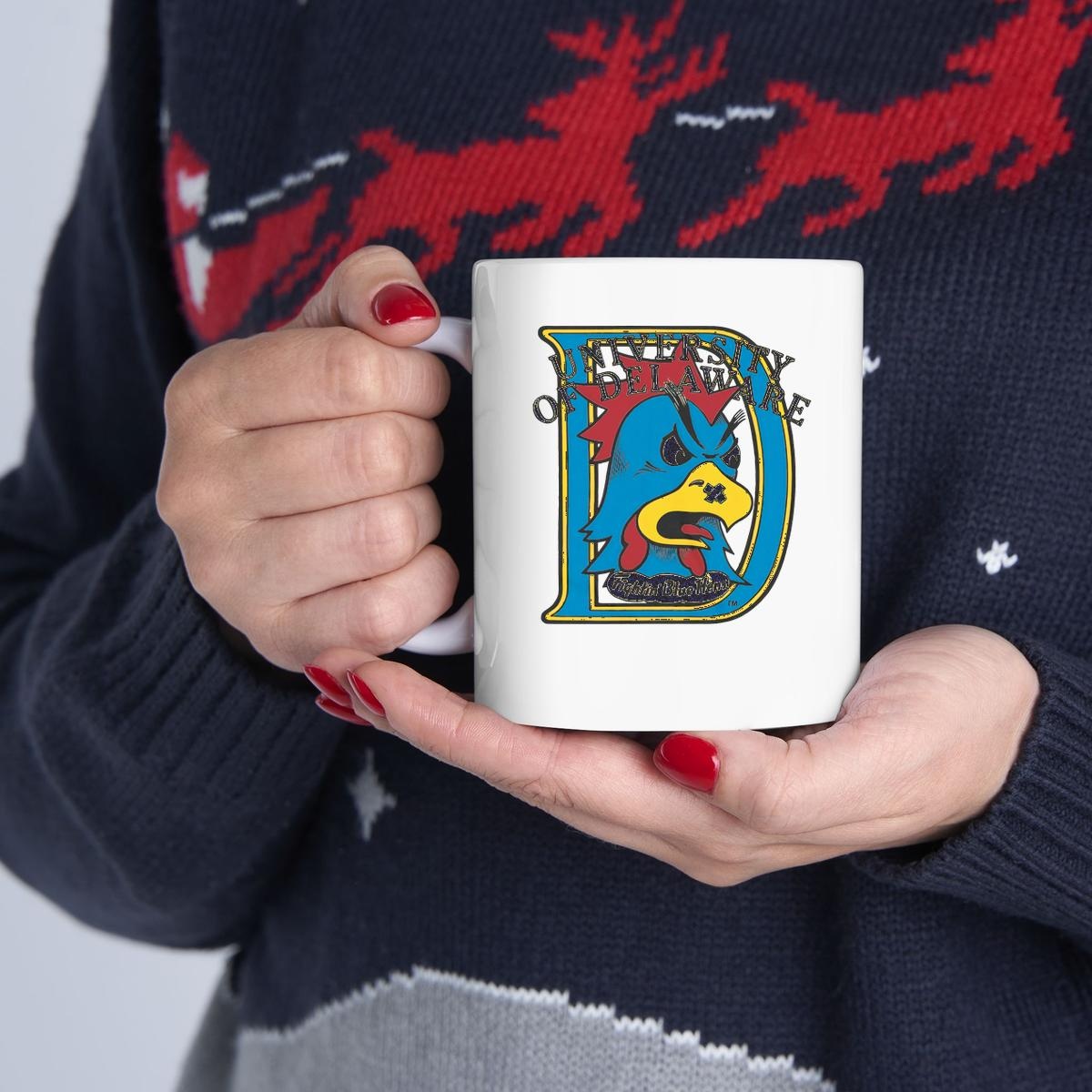 University Of Delaware Vintage Logo 1987 Mug