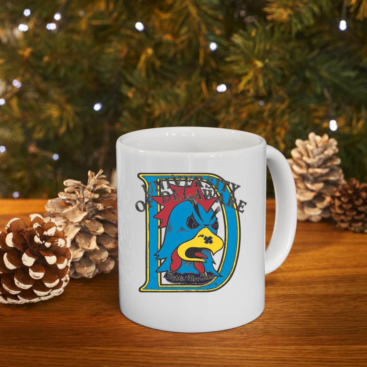 University Of Delaware Vintage Logo 1987 Mug 4
