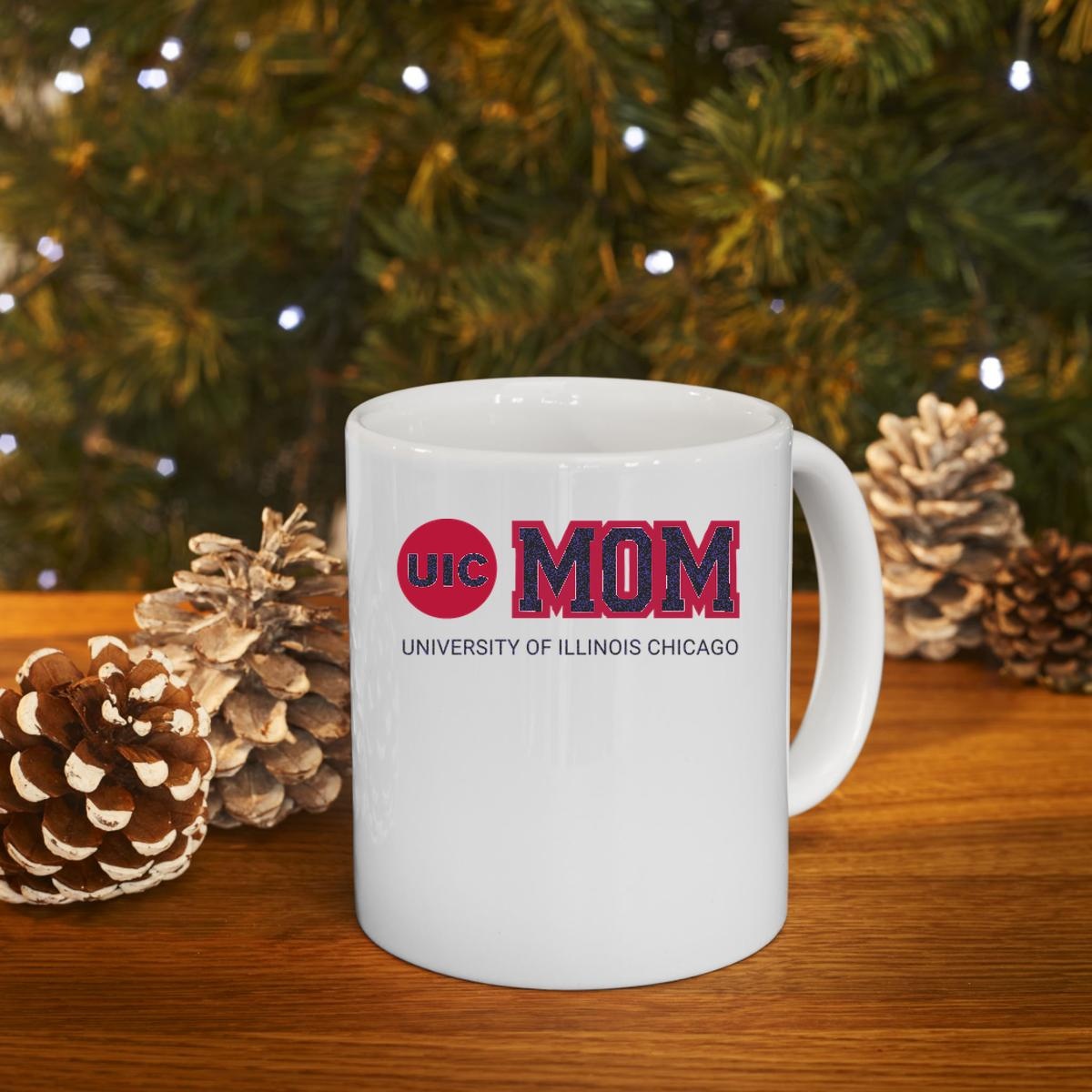 University Of Illinois Chicago Flames Mom Mug 4